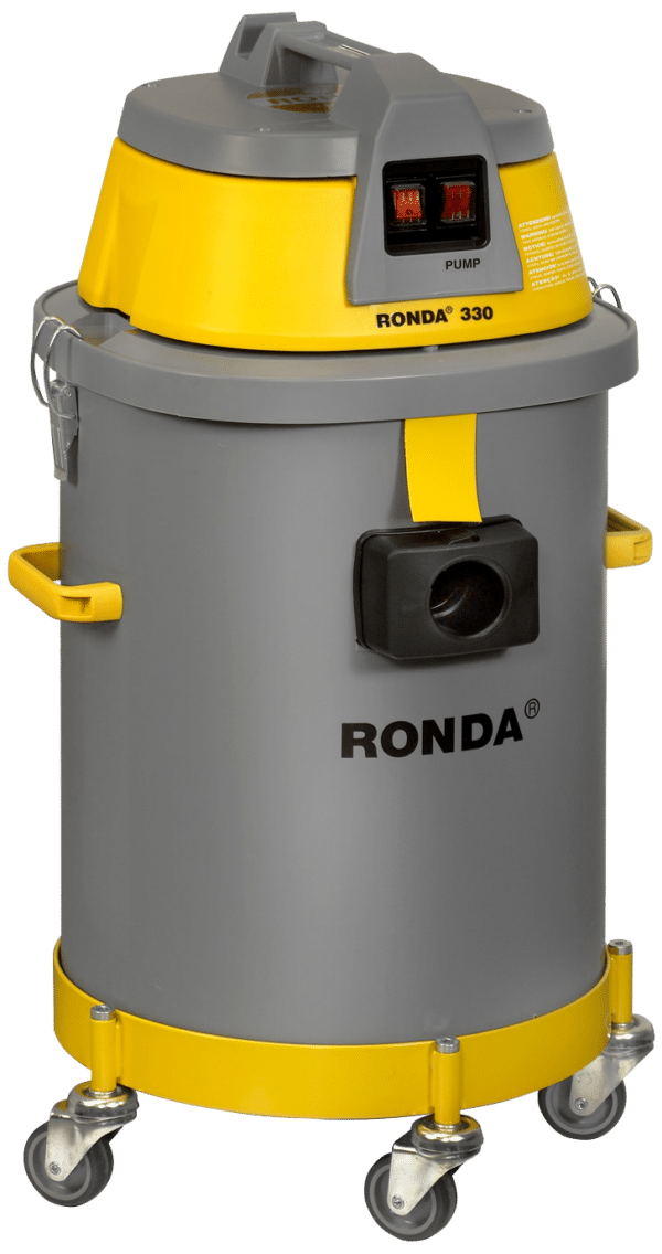 Ronda 330 vådsuger m/dykpumpe 1000W, m/tilbehør