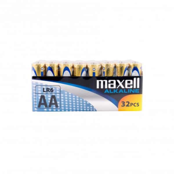 Maxell Long life Alkaline AA 32stk (100028691)